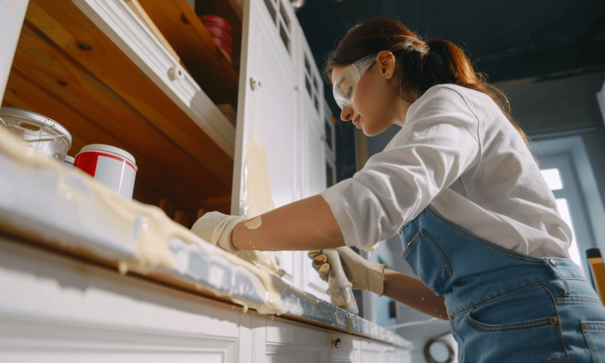 cabinet painting in south carolina